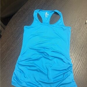 90 Degree By Reflex Bright Blue Racerback Tank Top